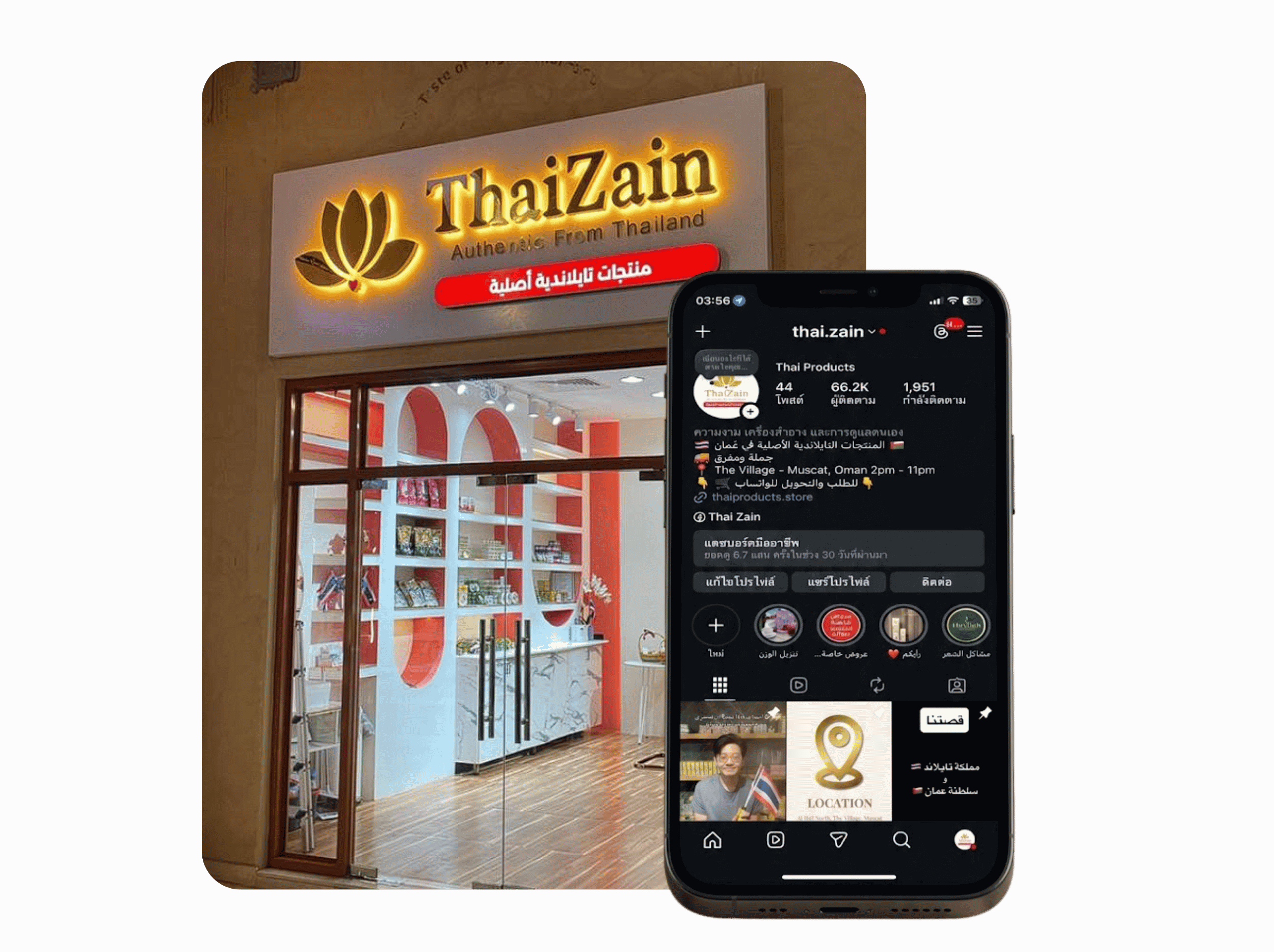 สินค้าไทยในตลาดโอมาน — ThaiZain